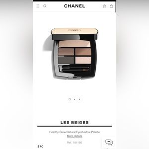 CHANEL LES BEIGES Eyeshadow Palette- Medium